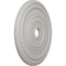 Ekena Millwork Cole Ceiling Medallion (Canopies up to 9 1/8"), 25 3/8"OD x 3 3/8"ID x 1 3/8"P, Ultra Pure White CM25COUWF - alternate 5